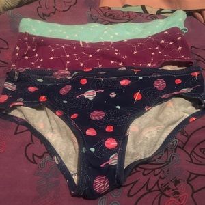 Cute Galaxy Girls Panties.